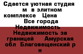 Сдается уютная студия 33 м2 в элитном комплексе › Цена ­ 4 500 - Все города Недвижимость » Недвижимость за границей   . Амурская обл.,Благовещенский р-н